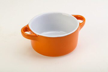 Color empty bowl for kitchen