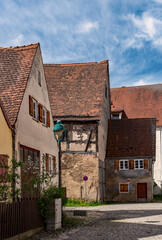 Fototapeta na wymiar Altstadt von Nördlingen in Bayern in Deutschland