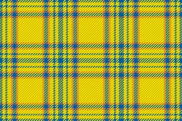 Printed roller blinds Yellow Seamless pattern of scottish tartan plaid. Repeatable background