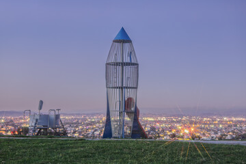 Los Angeles Park at Twilight