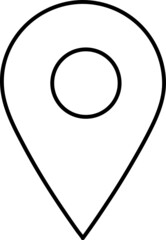  Location Symbol and mark on the map vector icon.A sign of a route..eps