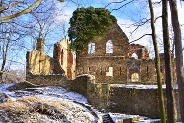 Ruiny, Zamek, Stary Ksiaz w Walbrzychu, © Albin Marciniak
