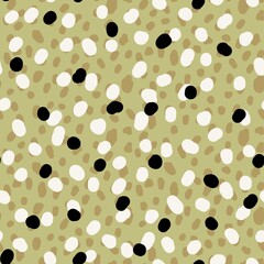 Seamless dots pattern with spots for wallpaper and fabrics and packaging and gifts and cards and linens 