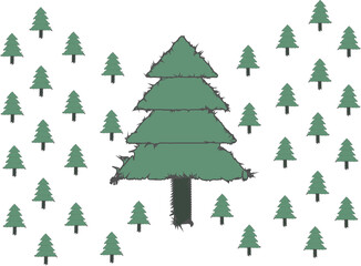 Obraz premium Christmas Tree