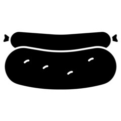 hotdog solid icon