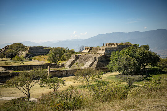 Ruins of Monte Alban, Mexico
