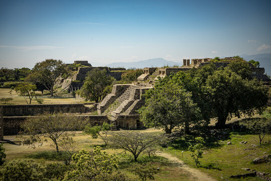 Ruins of Monte Alban, Mexico