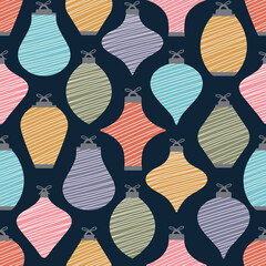 Vector Background For New Year and other Festive Celebrations. For Gift Wrappers, Wallpapers, Greeting Cards, Invitations, Brochures, Flyers