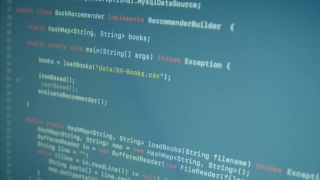 Java Scroll and Typing Machine Learning Code 