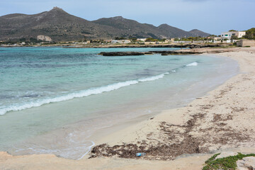 vedusta spiaggia isola di favignana