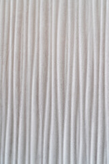 White seamless texture. Wavy background. Interior wall decoration. Interior wall panel pattern