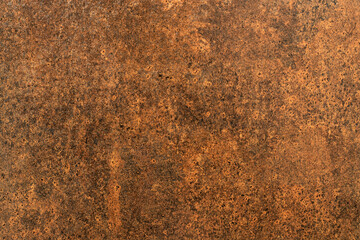 Horizontal view of the pockmarked marble texture for pattern and background. Brown color
