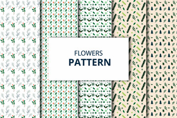 Floral creative pattern design  