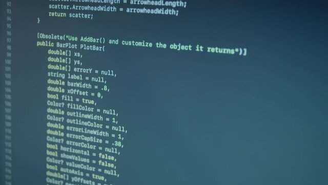 JavaScript Big Data Plot Scroll and Typing Code