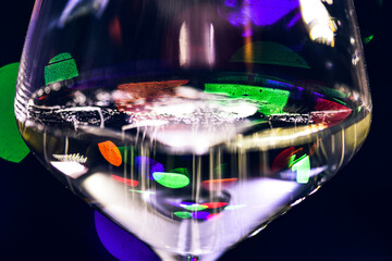 christmas tree with christmas lights