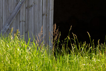 Entrance to the village barn. © Ludmila Smite