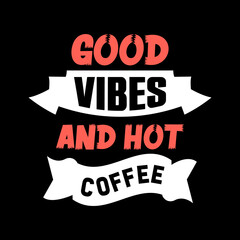 coffee typography t-shirt design