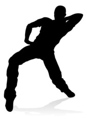 Street Dance Dancer Silhouette