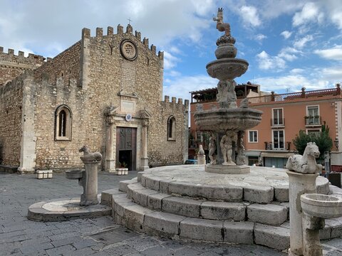 Toarmina cathedral, Sicily