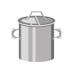 stainless kitchen pot