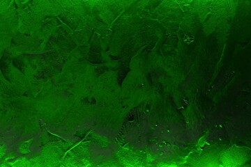 Obraz na płótnie Canvas green old brilliant textured venetian plaster texture - beautiful abstract photo background
