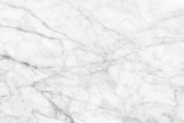 Obraz na płótnie Canvas White marble patterned texture background.