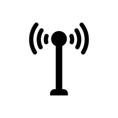 Communication radio tower icon