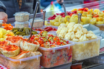 Pickled Salad Boxes
