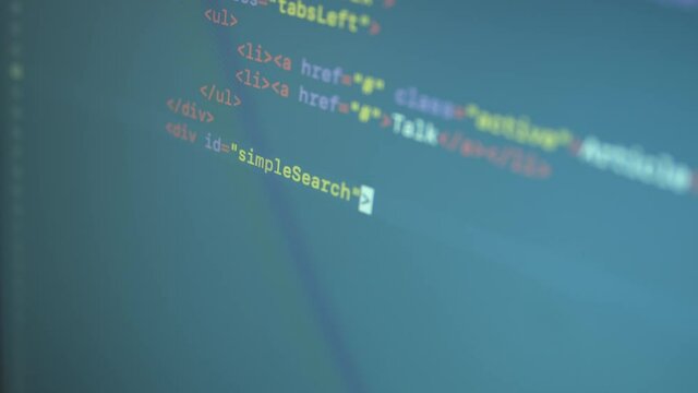 HTML Code Typing