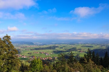 Fototapeta na wymiar Beautiful landscape in Allgäu, Bavaria