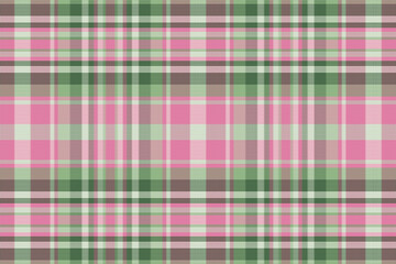 Seamless tartan plaid pattern background with vintage color.