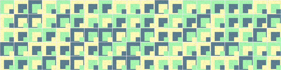 Abstract Geometric Pattern generative computational art illustration