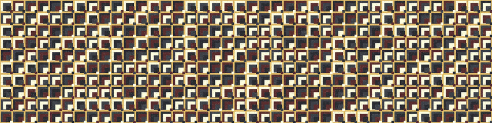 Abstract Geometric Pattern generative computational art illustration