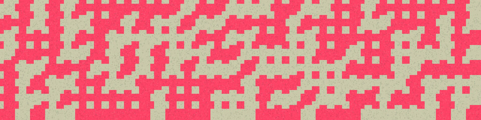 Abstract Geometric Pattern generative computational art illustration