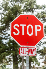 stop sign