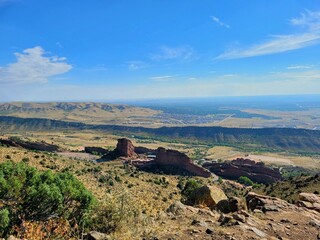 Obraz premium Redrocks from a different view