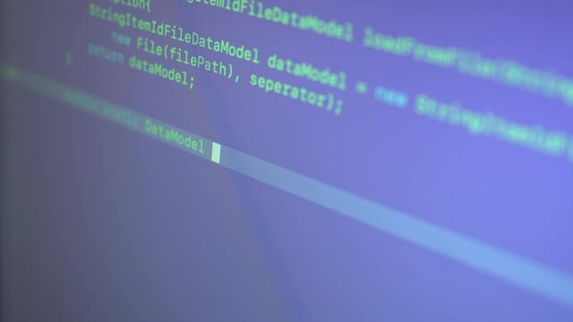 Java Machine Learning Code Typing