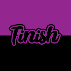 finish