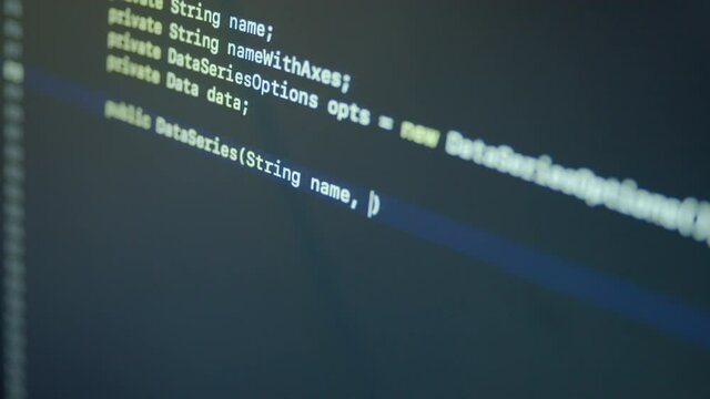 Java Machine Learning Code Typing