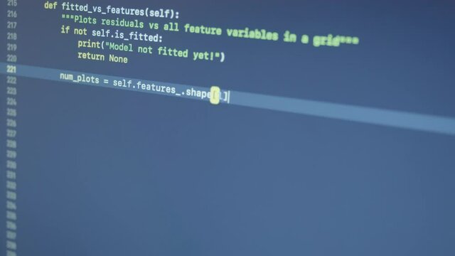 Python Machine Learning Code Typing