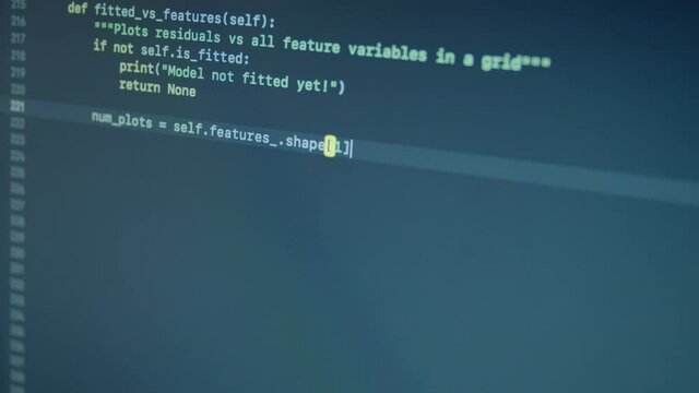 Python Machine Learning Code Typing