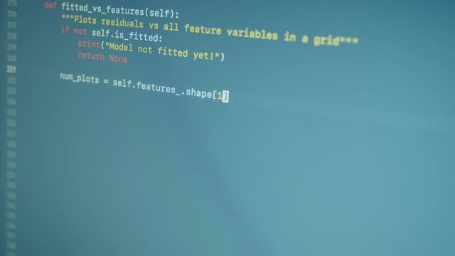 Python Machine Learning Code Typing