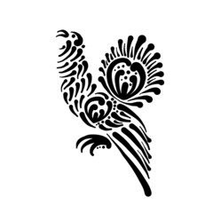 Capercaillie stylized art for your design