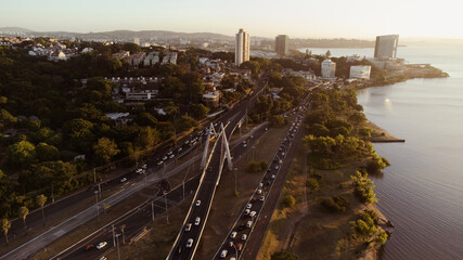 Obraz premium bridge over river