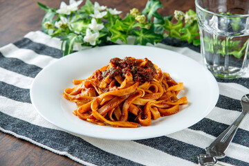 ボロネーゼ　パスタ