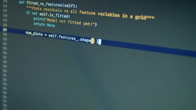 Python Machine Learning Code Typing