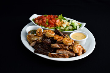 Comida mexicana y texana para restaurante