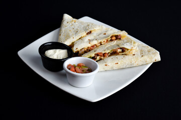 Comida mexicana y texana para restaurante