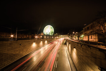 Fototapeta premium The new wheel in the middle of Florence