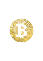 Vector Bitcoin, digital money.